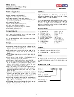 Preview for 2 page of MAS NMM 100-160 Technical Manual