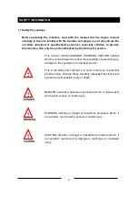 Preview for 3 page of Masalta MPG3215 Owner'S Manual