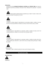 Preview for 3 page of Masalta MR70E Instruction Manual