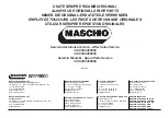 Предварительный просмотр 80 страницы MASCHIO GASPARDO DC - DC RAPIDO Use And Maintenance