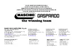 Preview for 50 page of Maschio 50.003.09 Instruction Manual For Use And Maintenance / Spare Parts