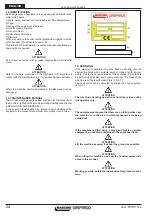 Предварительный просмотр 24 страницы Maschio ATTILA 250 Use And Maintenance