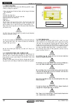 Предварительный просмотр 42 страницы Maschio ATTILA 250 Use And Maintenance