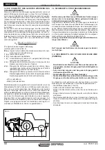 Предварительный просмотр 50 страницы Maschio ATTILA 250 Use And Maintenance