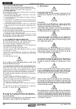 Предварительный просмотр 54 страницы Maschio ATTILA 250 Use And Maintenance