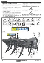 Предварительный просмотр 62 страницы Maschio ATTILA 250 Use And Maintenance