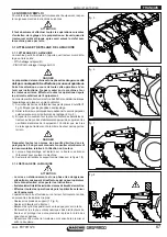 Предварительный просмотр 67 страницы Maschio ATTILA 250 Use And Maintenance