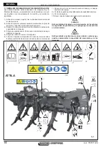 Предварительный просмотр 80 страницы Maschio ATTILA 250 Use And Maintenance