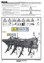 Предварительный просмотр 98 страницы Maschio ATTILA 250 Use And Maintenance