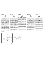 Предварительный просмотр 19 страницы Maschio BA 115 Use And Maintenance / Spare Parts