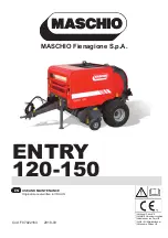 Preview for 1 page of Maschio ENTRY 120 Use And Maintenance