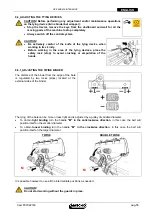 Preview for 57 page of Maschio ENTRY 120 Use And Maintenance