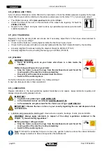 Preview for 62 page of Maschio ENTRY 120 Use And Maintenance