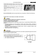 Предварительный просмотр 63 страницы Maschio EXTREME 266 HTC Use And Maintenance