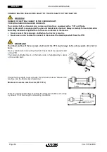 Предварительный просмотр 66 страницы Maschio EXTREME 266 HTC Use And Maintenance