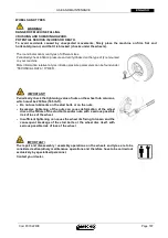 Предварительный просмотр 189 страницы Maschio EXTREME 266 HTC Use And Maintenance