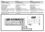 Preview for 2 page of Maschio F07010620 Use And Maintenance