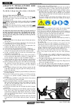 Preview for 28 page of Maschio F07011399 Use And Maintenance