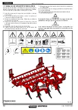 Preview for 62 page of Maschio F07011399 Use And Maintenance