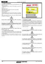 Preview for 78 page of Maschio F07011399 Use And Maintenance