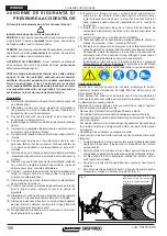 Preview for 100 page of Maschio F07011399 Use And Maintenance