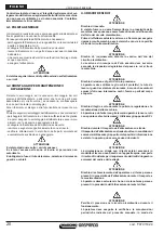 Preview for 20 page of Maschio F07011424 Use And Maintenance