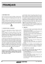 Preview for 58 page of Maschio F07011424 Use And Maintenance