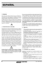 Preview for 76 page of Maschio F07011424 Use And Maintenance