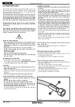 Preview for 76 page of Maschio G19501383 Use And Maintenance