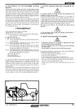 Preview for 35 page of Maschio GASPARDO ARTIGLIO 250 Use And Maintenance