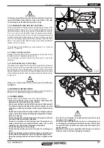 Preview for 37 page of Maschio GASPARDO ARTIGLIO 250 Use And Maintenance