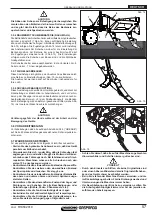 Preview for 57 page of Maschio GASPARDO ARTIGLIO 250 Use And Maintenance