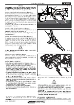 Preview for 117 page of Maschio GASPARDO ARTIGLIO 250 Use And Maintenance