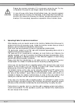 Preview for 8 page of Maschio GASPARDO CIRO E Use And Maintenance - Operator'S Manual