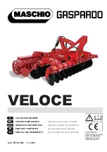 Preview for 1 page of Maschio GASPARDO VELOCE Use And Maintenance