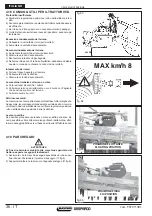 Preview for 36 page of Maschio JUMBO RAPIDO 6000 Use And Maintenance