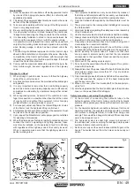 Preview for 49 page of Maschio JUMBO RAPIDO 6000 Use And Maintenance