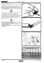 Предварительный просмотр 28 страницы Maschio ORSO RAPIDO 3000 Use And Maintenance