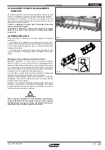 Preview for 23 page of Maschio PANTERA 420 Use And Maintenance