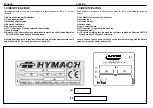 Preview for 2 page of Maschio TOSCA 500 Use And Maintenance