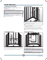 Preview for 4 page of MASCO Bath Aqua Glass ASB Eleganza 48" Installation Manual