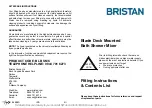 Предварительный просмотр 1 страницы Masco Bristan BL BSM C Fitting Instructions & Contents List