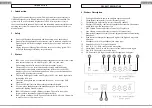 Предварительный просмотр 2 страницы MASCOT IEM-168 User Manual