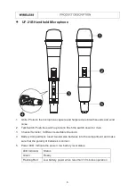 Предварительный просмотр 8 страницы MASCOT RS-21B User Manual