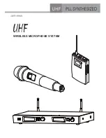 MASCOT UF-9H User Manual preview