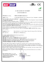 Preview for 2 page of Masdaf ENDURO 100-240 Operating Manual