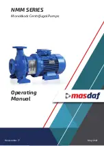 Preview for 1 page of Masdaf NMM Series Operating Manual