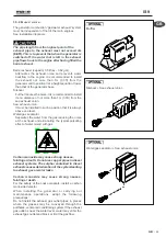 Предварительный просмотр 69 страницы Mase Generators IS 9 Use, Maintenance And Installation Manual