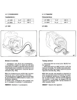 Предварительный просмотр 10 страницы Mase Generators LX 1200 Service Manual