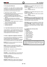 Preview for 11 page of Mase Generators MARINE I.S. 21.5 Manual